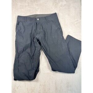 Kuhl Pants Mens 34x32 Gray Slax Stretch Hiking Outdoor Performance Work Golf